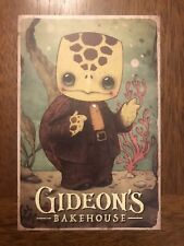 Disney Springs Gideon’s Bakehouse June 2023 Menu Postcard 