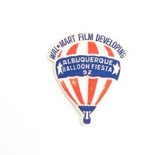 Albuquerque Balloon Fiesta 92 Walmart Film Developing Pin Lapel Plastic picture