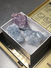 Amethyst And Celestite Crystal Bundle 72.1 Grams picture