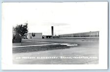Wheaton Minnesota Postcard RPPC Photo J E Pearson Elementary School 1969 Vintage picture