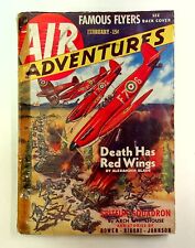 Air Adventures Pulp Feb 1940 Vol. 1 #2 GD- 1.8 picture