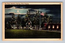 Berkeley Springs WV-West Virginia, The Pines, Antique, Vintage Souvenir Postcard picture