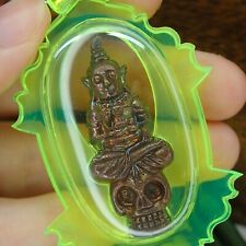 Ngang Blessed Amulet / Holy Buddhism Talisman Skull Hong Prai Love Charm Rare picture