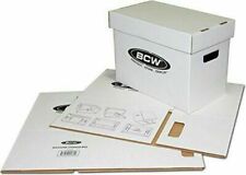 Private Listing Sharon Cardboard Storage Box by BCW, 16x13.5”x12.5”White picture
