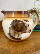 Antique Smith Phillips Semi Porcelain Jack Russell Pitcher picture