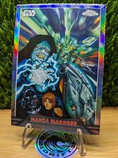 2023 STAR WARS Topps Chrome MANGA MADNESS Refractor Insert # MM-13 ROTJ Emperor picture