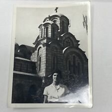 Vintage Photo 1979 Woman Posed Church picture