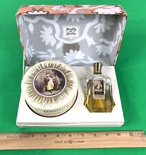 Vintage Yardley English Lavender Perfume(partial) & Dusting Powder(new),  Set picture