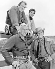 Western TV Show BONANZA Glossy 8x10 Photo Print Cowboys Poster Actors Portrait picture