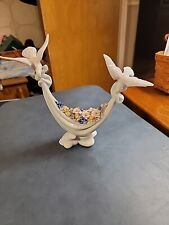  LLADRO  Petals Of Peace 2 Doves Carrying Blanket Of Flowers In Box With Booklet picture