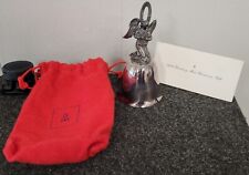 Vintage - 1974 Danbury Mint Silverplate Christmas Angel Bell picture