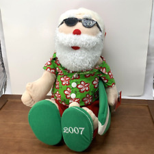 2007 Christmas Santa Claus Surfboard Surfer Plush Toy Standing 19