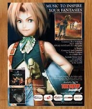 Final Fantasy 9 IX Music Sound Track - Game Print Ad / Poster Promo Art 2001 picture