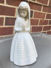 NAO by Lladro Girl Praying - Religious Figurine picture