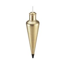 Empire Level 932BR 32 Ounces Solid Brass Plumb Bob, Lacquered Finish Steel Tip picture