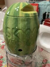 New Skyy Vodka Water Melon Dispenser Ceramic NIB picture