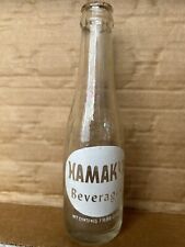 Vintage HAMAKUA BEVERAGE ACL Hawaiian Crown Top Big Island Soda Bottle 7 Oz. picture