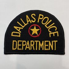 Dallas TX Police Department Uniform Shoulder Patch - Official Issue picture