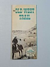 Vtg The Old West Trail Travel Brochure SD ND WY NE MT Route of Frontiersmen 7761 picture