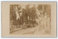 c1910's Eyous Cemetery Wagons Graves Turkey RPPC Photo Postcard picture
