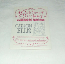 Sublime Stitching Carson Ellis Embroidery Patterns Mermaid Bicycle picture