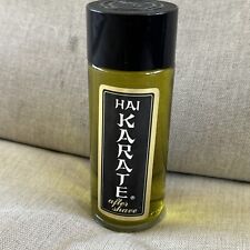 Hai Karate 4 Oz. Cologne Aftershave Leeming Pfizer Vtg 1968 Original picture