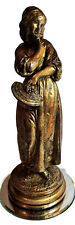 Vintage BORGHESE of Italy Gilt Sculpture 10 1/2