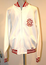 VINTAGE 1970 WHITE CHAMPION TRACK SUIT TOP- ORDER OF THE COOTIE MEN'S LARGE picture