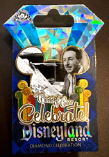 Disneyland Pin World of Color Celebrate 60th Anniversary Diamond Walt NEW picture