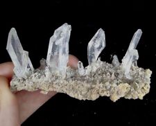 Faden Quartz Crystals On Matrix From Baluchistan, Pakistan. picture