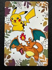 Charizard Pikachu Pronto Pokemon Cafe Thank you Holo Card Japanese Nintendo A picture