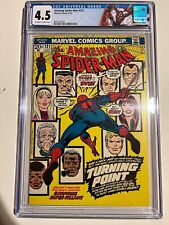 1973 AMAZING SPIDER-MAN 121 CGC 4.5 DEATH OF GWEN STACY GREEN GOBLIN picture