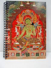 USA Seller Tibetan Buddhism Green Tara Theme Motif Notebook 60 Pages Lined Paper picture