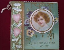 Vintage Victorian Card/Booklet Old Love Story picture