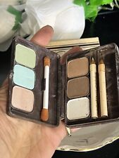 VINTAGE COTY SHIMMERS N SHADOWS BROWN COLLECTION COMPACT FOR EYES NEW picture