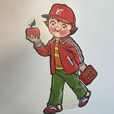 1984 Campbell's Soup Lithograph Advertising Little Boy Back To School ABC123 picture