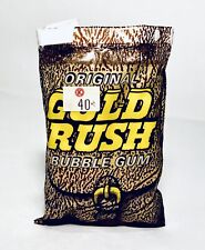 Vintage 1982 Topps GOLD RUSH Bubble Gum Pouch candy container SEALED Baggie picture