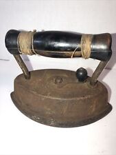 Antique Small Cast Iron Iron with Wooden Handle, Dover SAD Iron No. 92 picture