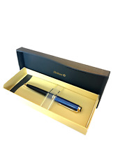 Pelikan Souveran K800 Blue Stripe Twisted Ballpoint Pen NEW IN BOX O/S picture