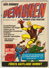 DAREDEVIL #1 *SWEDISH EDITION* 1st appearance of Daredevil MARVEL 1966 RARE picture
