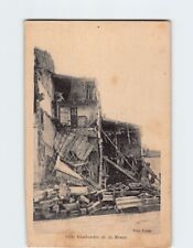 Postcard Ville Bombardee de la Meuse France picture