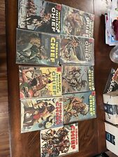 Lot Of  9 Vintage White Eagle Indian Chief Comics Plus 3 Extra picture
