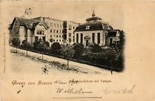 PC CPA JUDAICA, GERMANY, SESEN, JACOBSON SCHOOL, TEMPLE, Postcard (b20097) picture