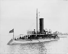 1909-Ironclad Ship U.S. Naval Ram Katahdin-Launched in 1893  picture