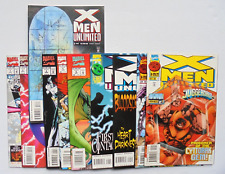 10 X-Men Unlimited Marvel Comics Lot #1,2,3,4,5,6,8, 9,11,12 Bagged and Boarded picture