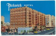 San Diego CA The Pickwick Hotel Broadway At First Ave. Postcard California picture