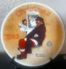 Norman Rockwell Santa in the Subway Limited Ed. Collector Plate picture
