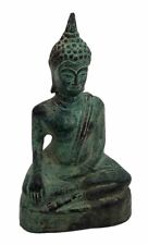 Antique Buddha bronze statue H 4.5