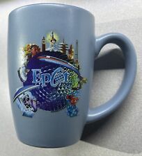 Vintage Walt Disney World Epcot 2009 Coffee Cup Mug Blue picture