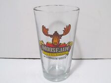MOOSE JAW Dells Brewing Co. Wisconsin Dells Pint 16 Oz. Beer Glass picture